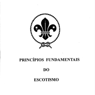 Livro Princípios fundamentais Escotismo